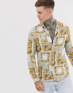 Рубашка классического кроя ASOS DESIGN - Синий