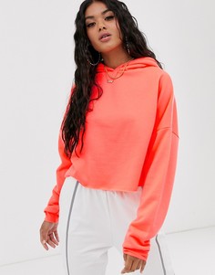 Короткий оранжевый oversize-худи ASOS DESIGN - Оранжевый