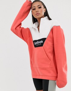 Красный топ Reebok - Фиолетовый