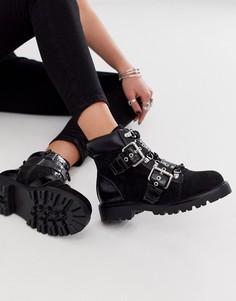 Черные ботинки ASOS DESIGN Avenue - Черный