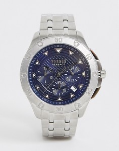 Серебристые наручные часы Versus Versace - Simons Town VSP060618 - Серебряный
