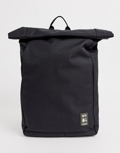 Черный рюкзак из переработанных материалов Lefrik Roll - Черный