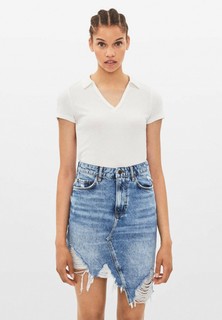 Юбка джинсовая Bershka 