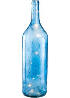 Декоративные аксессуары Бутылка из стекла XXL (1 шт.), светодиодная подсветка Bonprix
