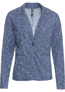 Пиджаки Жакет из трикотажа меланжевой расцветки Bonprix