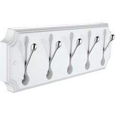 Крючок Elghansa Hermitage белый/хром (HRM-690-White/Chrome)