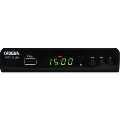 Тюнер DVB-T2 Cadena CDT-1711SB