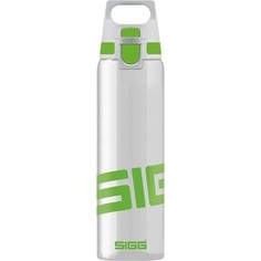 Бутылка для воды 0,75 л серо-голубая Sigg Total Clear One (8633.80)