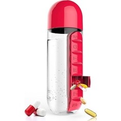 Бутылка органайзер 0,6 л красная Asobu In style (PB55 red)