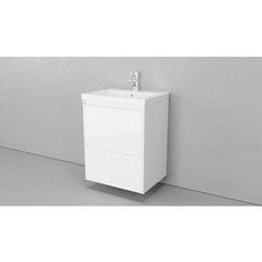 Тумба под раковину Velvex Klaufs 60 белый (tpKLA.60.2Y-616.216)