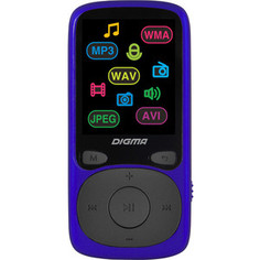 MP3 плеер Digma B4 8Gb blue