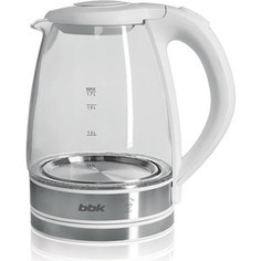 Чайник электрический BBK EK1726G, белый металл