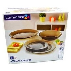 Сервиз столовый 19 предметов Luminarc Амбьянте эклипс (L5176/N1498)