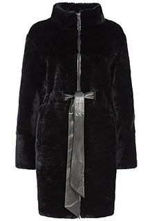 Утепленная шуба из овчины Virtuale Fur Collection