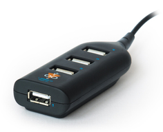 Хаб USB Konoos UK-02 Фрегат USB 4-ports