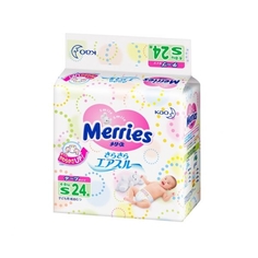 Подгузники Merries S 4-8кг 24шт 62020402