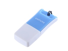 Кардридер Exployd MicroSD - USB 2.0 Blue EX-AD-262