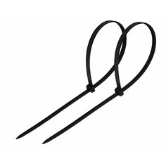 Стяжки нейлоновые Rexant 300x8.0mm (100шт) Black 07-0303-1