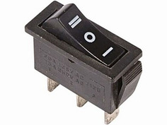 Выключатель Rexant 250V 10A (3c) Black 06-0302-A