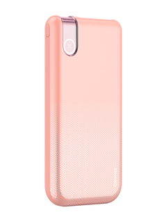 Аккумулятор Baseus Thin Version Wireless Charge Power Bank 10000mAh Pink PPALL-QY04