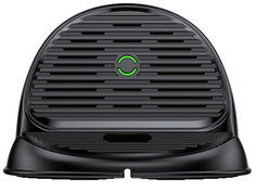 Зарядное устройство Baseus Silicone Horizontal Desktop Wireless Charger Black WXHSG-01