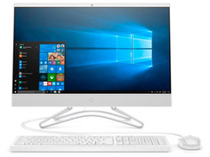 Моноблок HP 24-f0036ur AiO White 4GT37EA (Intel Core i5-8250U 1.6 GHz/8192Mb/1Tb/DVD-RW/Graphics 620/Wi-Fi/Bluetooth/Cam/23.8/1920x1080/DOS)
