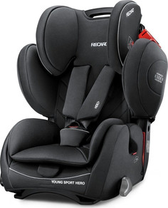 Автокресло группа 1/2/3 (9-36 кг) Recaro Young Sport Hero Perfomance Black