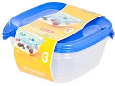 Набор контейнеров Curver Fresh & Go 800ml Blue 08559-139