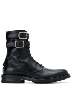 Saint Laurent ботинки Army на шнуровке