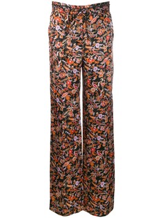 Derek Lam 10 Crosby пижамные брюки с принтом пейсли и шнурком на поясе