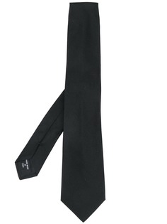 Giorgio Armani фактурный галстук в полоску