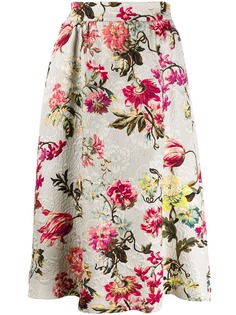 Etro юбка с цветочным принтом