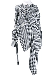 Loewe деконструированная блузка асимметричного кроя