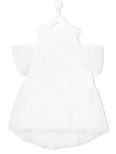 Loredana платье с тюлем и вышивкой