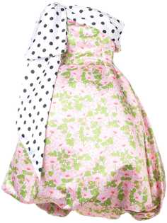 Richard Quinn платье с цветочным принтом