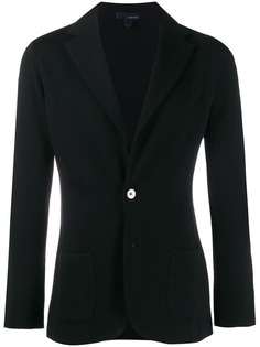 Lardini однобортный блейзер узкого кроя