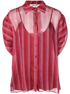 Diane von Furstenberg рубашка Beatriz с короткими рукавами