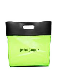 Palm Angels прозрачная сумка-тоут с логотипом