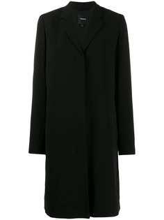 Theory однобортное пальто