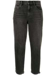 Alexander Wang укороченные джинсы Ride Clash