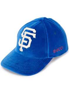 Gucci кепка с вышивкой SF Giants