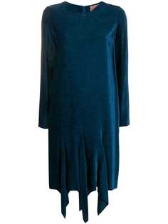 Romeo Gigli Pre-Owned фактурное платье 1990-х годов асимметричного кроя