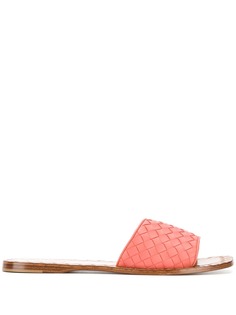 Bottega Veneta сандалии Ravello с плетением Intrecciato