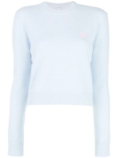 Loewe джемпер Anagram с вышивкой