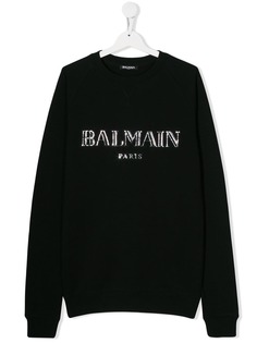 Balmain Kids толстовка с логотипом