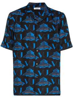 Valentino рубашка с принтом UFO из коллаборации с Undercover