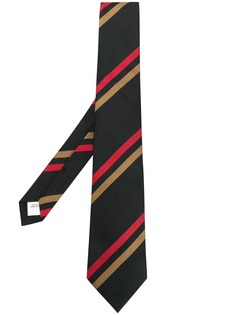 Burberry галстук в полоску