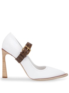 Fendi туфли Мэри Джейн с логотипом FF