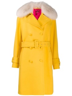 Blumarine двубортное пальто