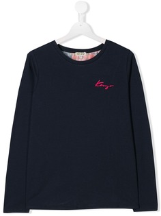 Kenzo Kids футболка с логотипом